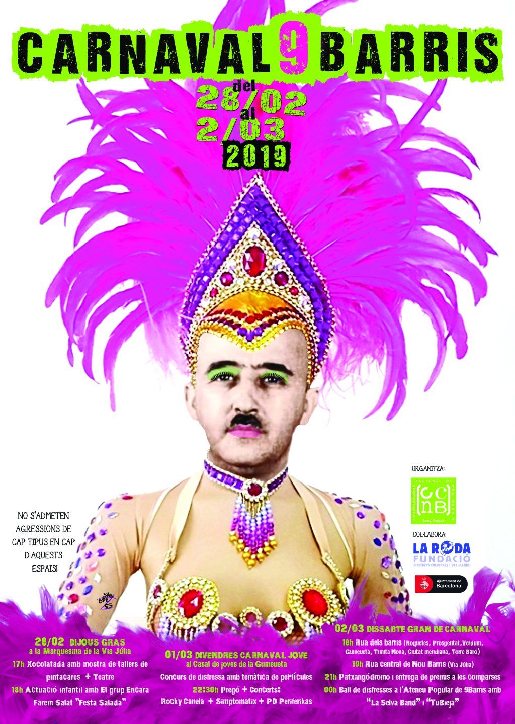 carnaval cartel franco barcelona