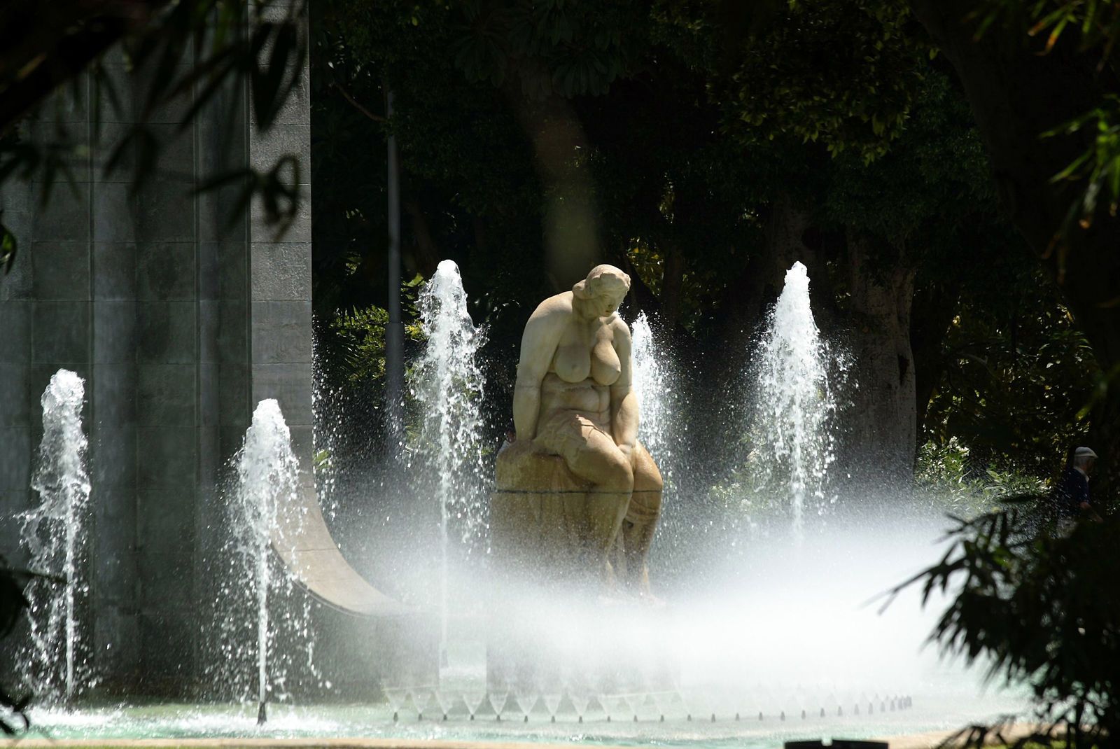 Escultura La Fecundidad Francisco Borges Parque García Sanabria