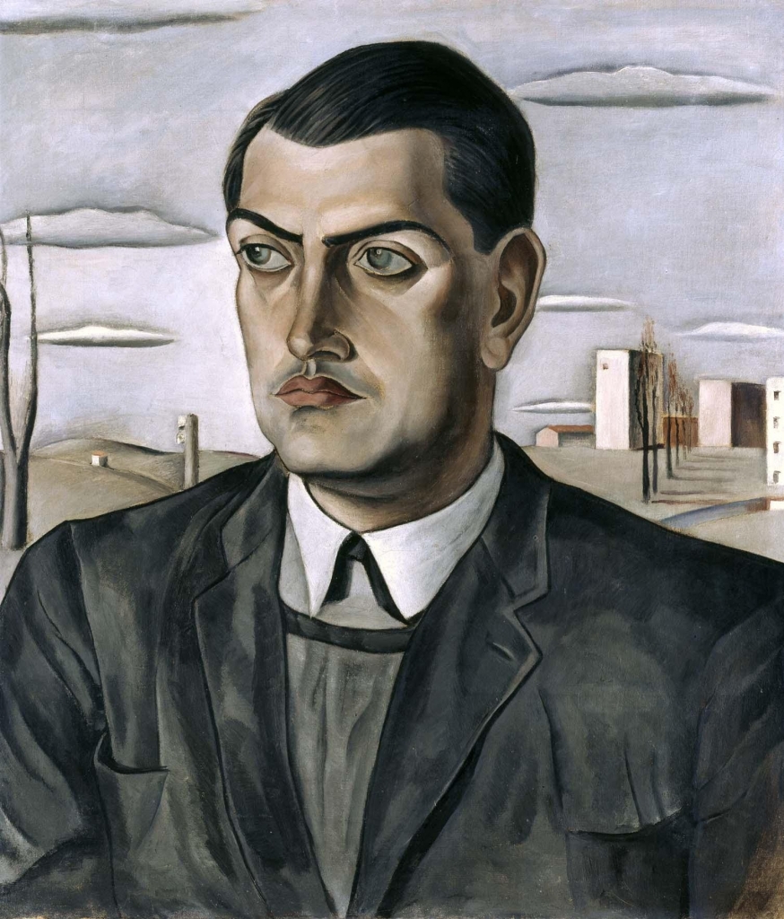 Salvador Dalí Retrato de Luis Buñuel Nueva Objetividad
