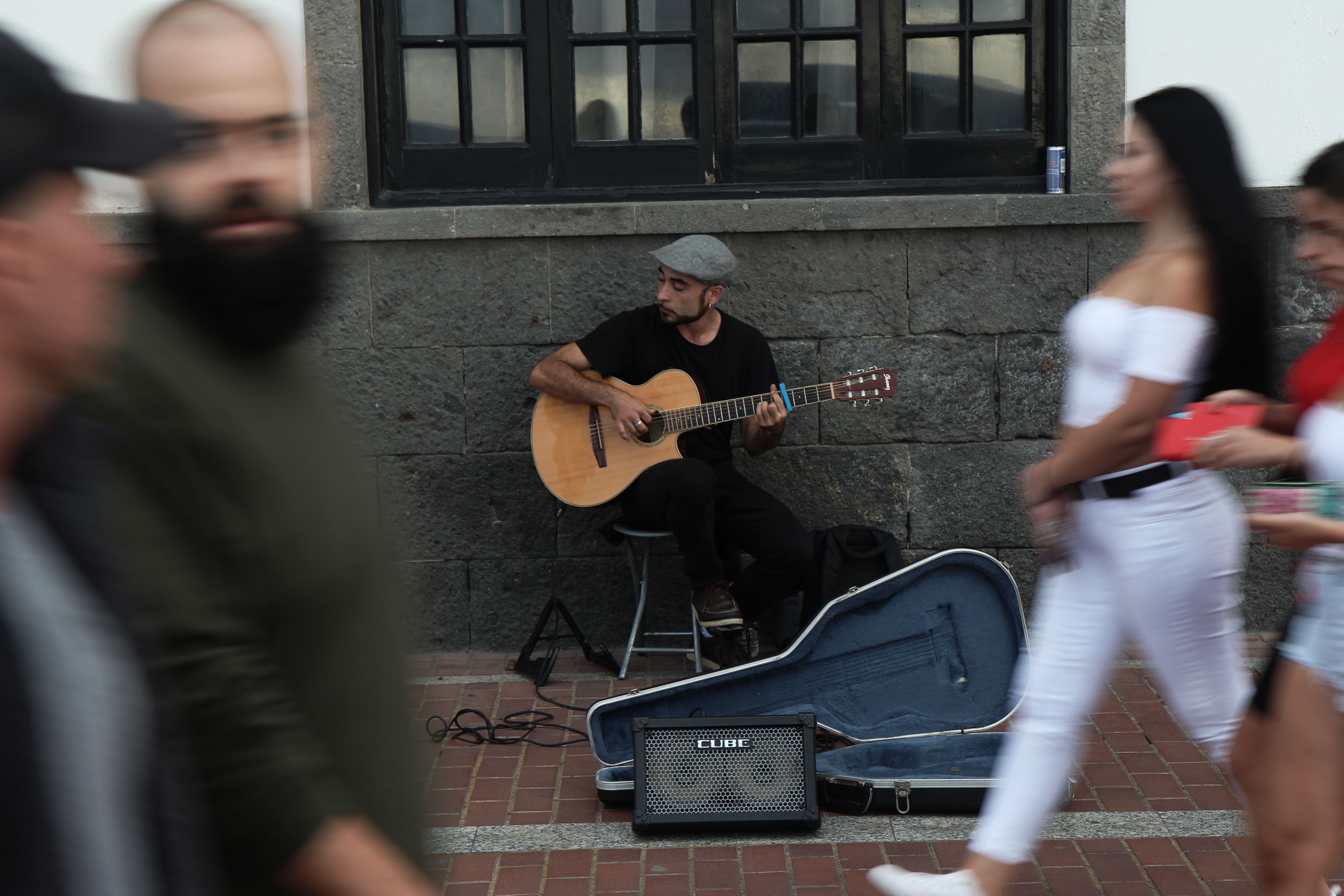 músicos de la calle en canarias
