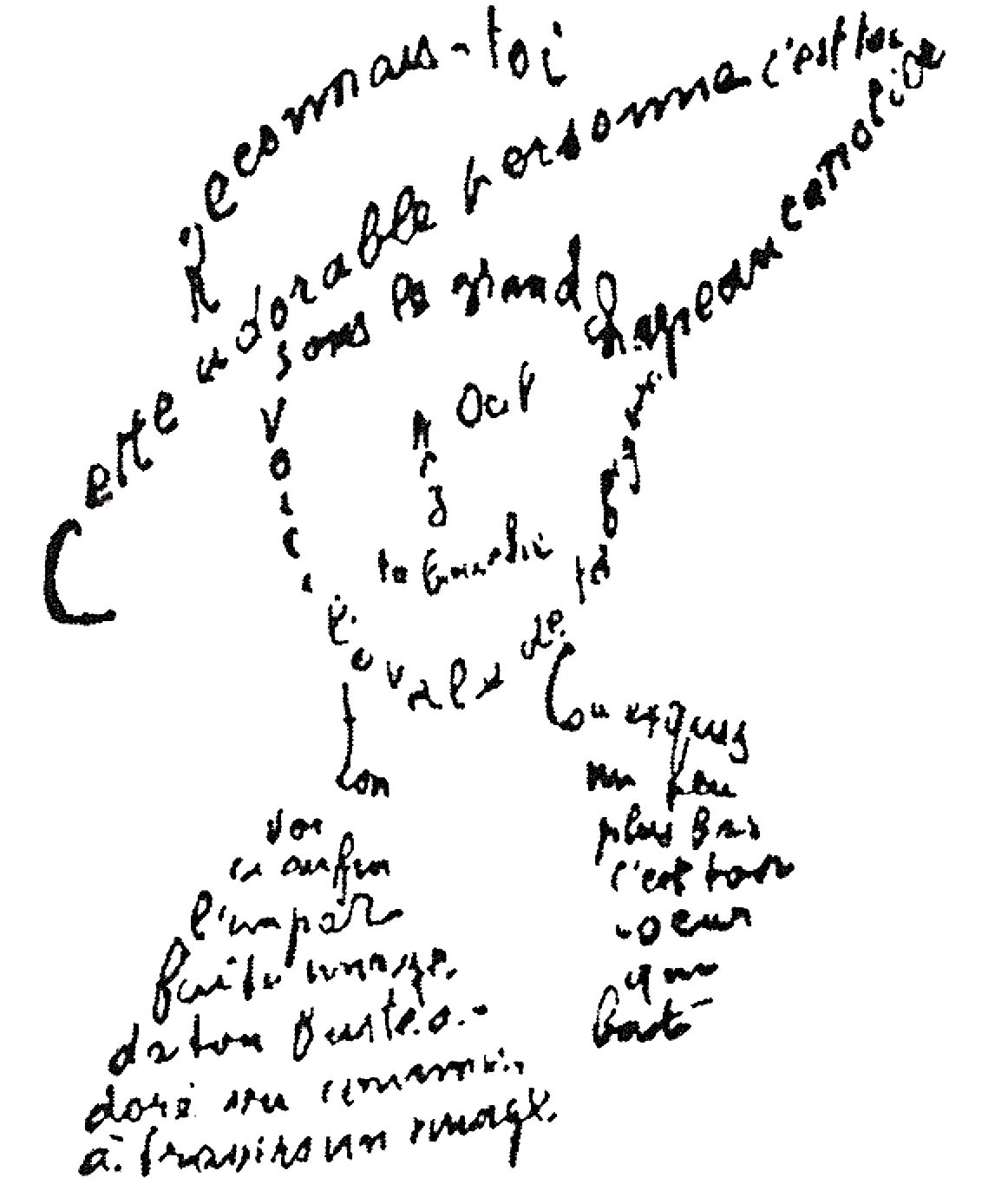 Guillaume Apollinaire 1915 Reconnais-toi