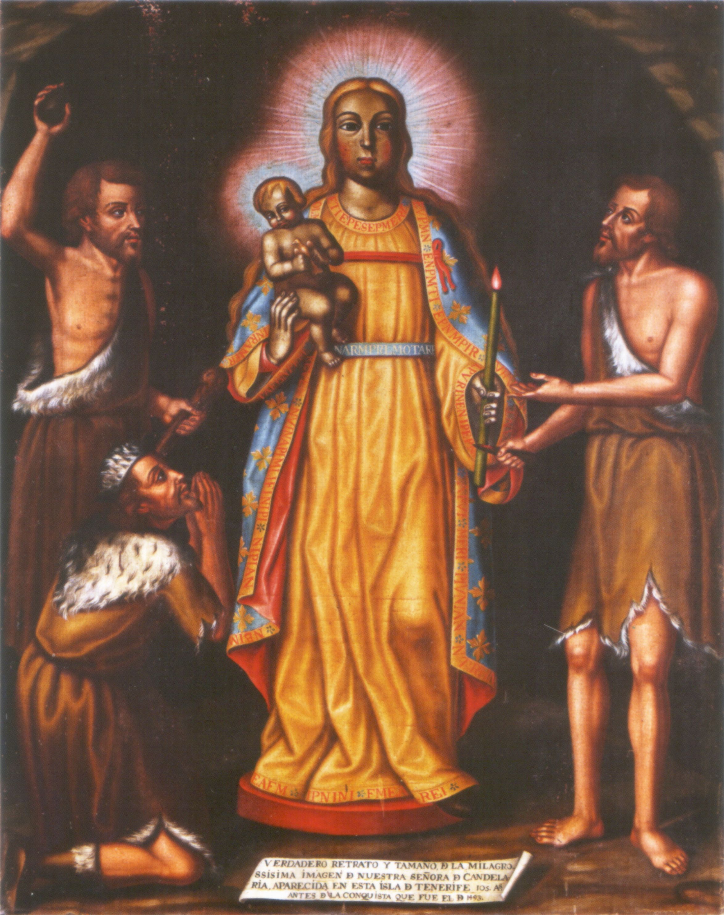 virgen de candelaria chaxiraxi