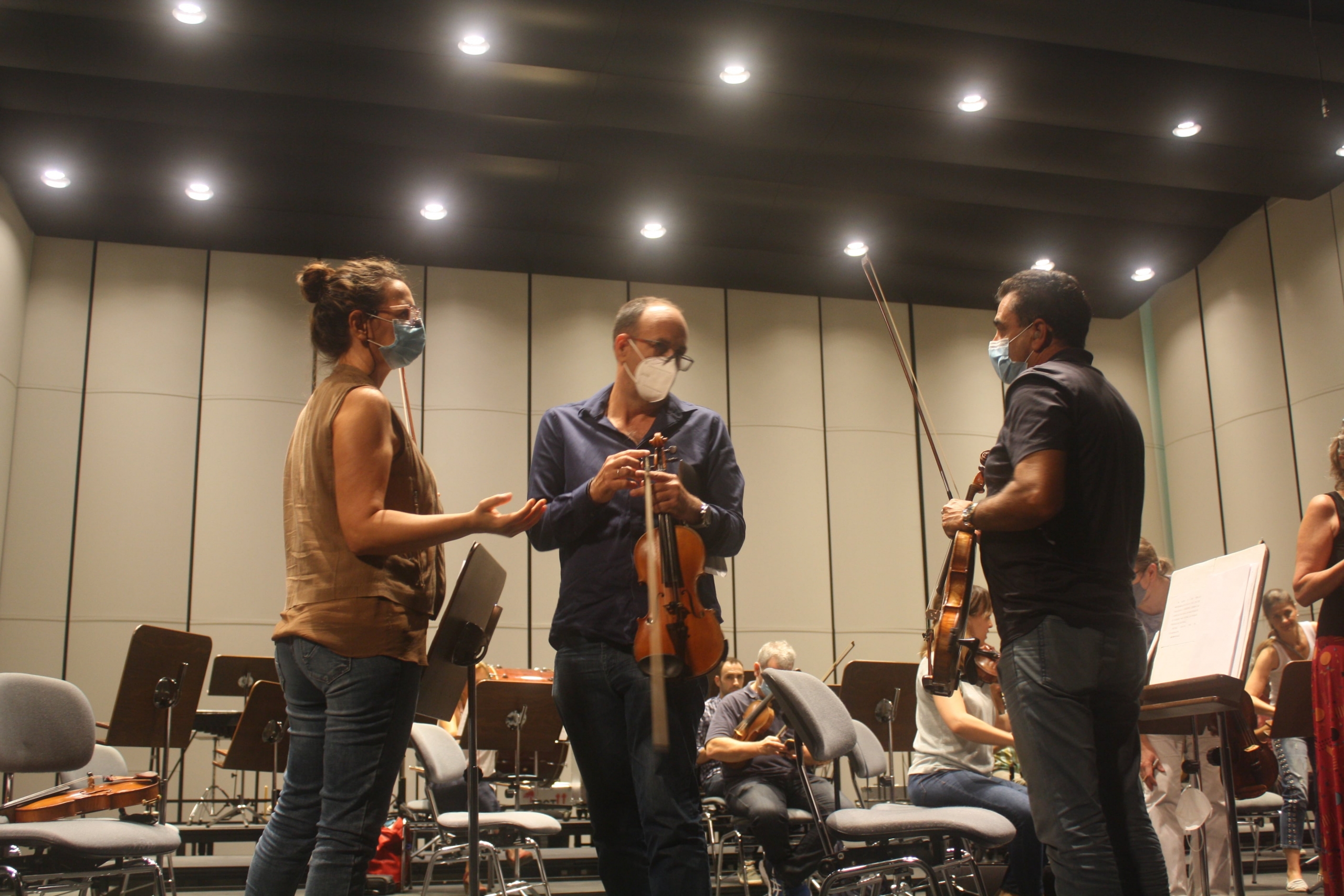 Ensayo regreso orquesta