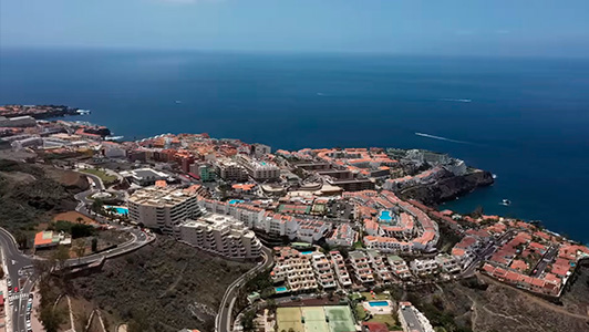 Fotograma en el que aparece Tenerife en el documental Salvar Tenerife